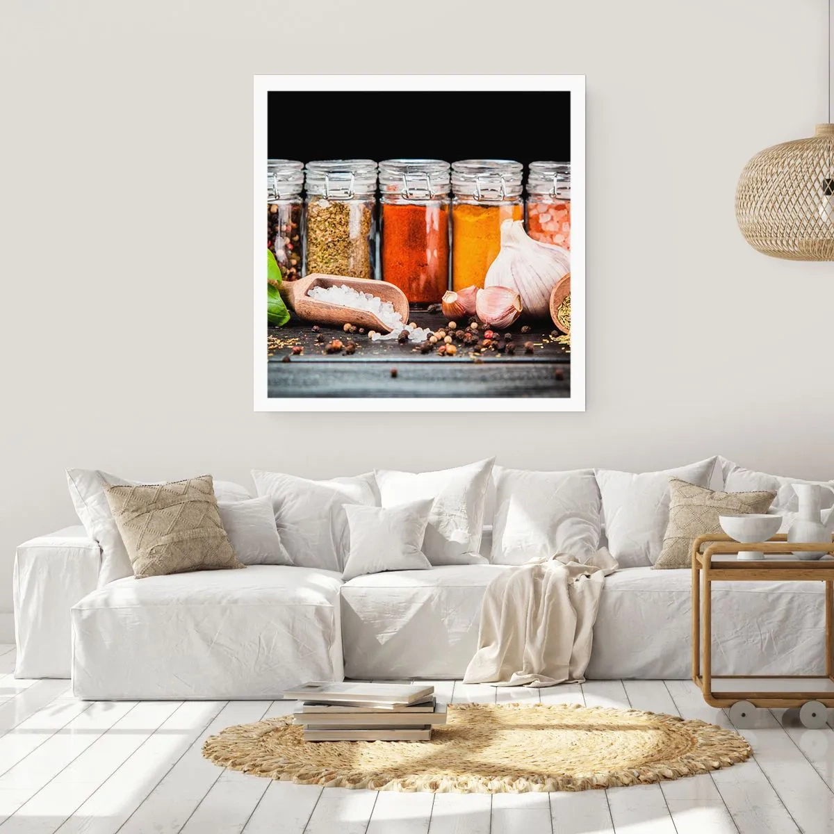 Affiche - Poster - Pour que la vie ait du goût - 40x40 cm