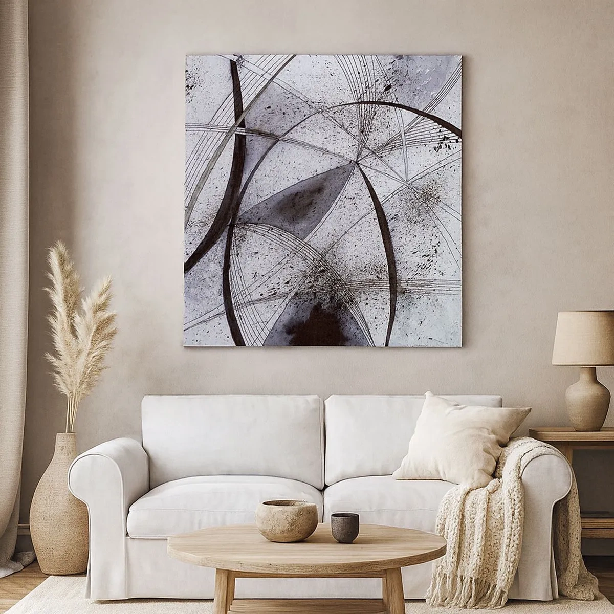 Impression sur toile - Image sur toile - Fantaisie futuriste - 30x30 cm