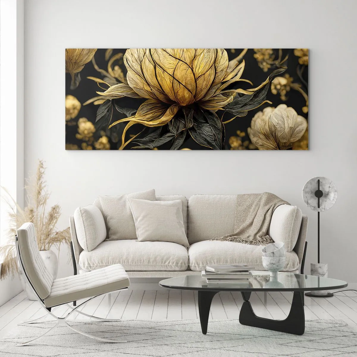 Impression sur verre - Image sur verre - Fragilité subtile - 100x40 cm