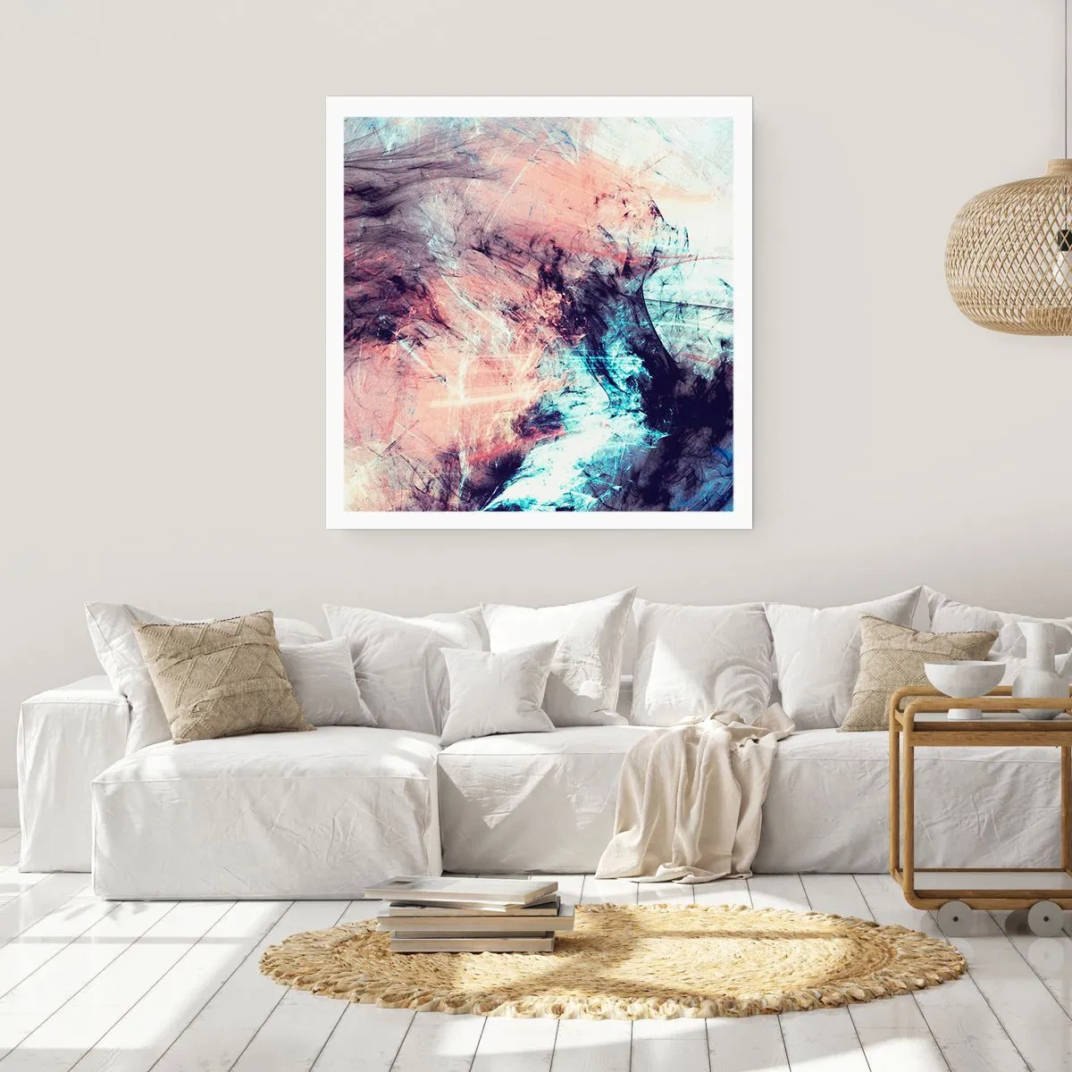 Affiche - Poster - Sentir le vent - 40x40 cm