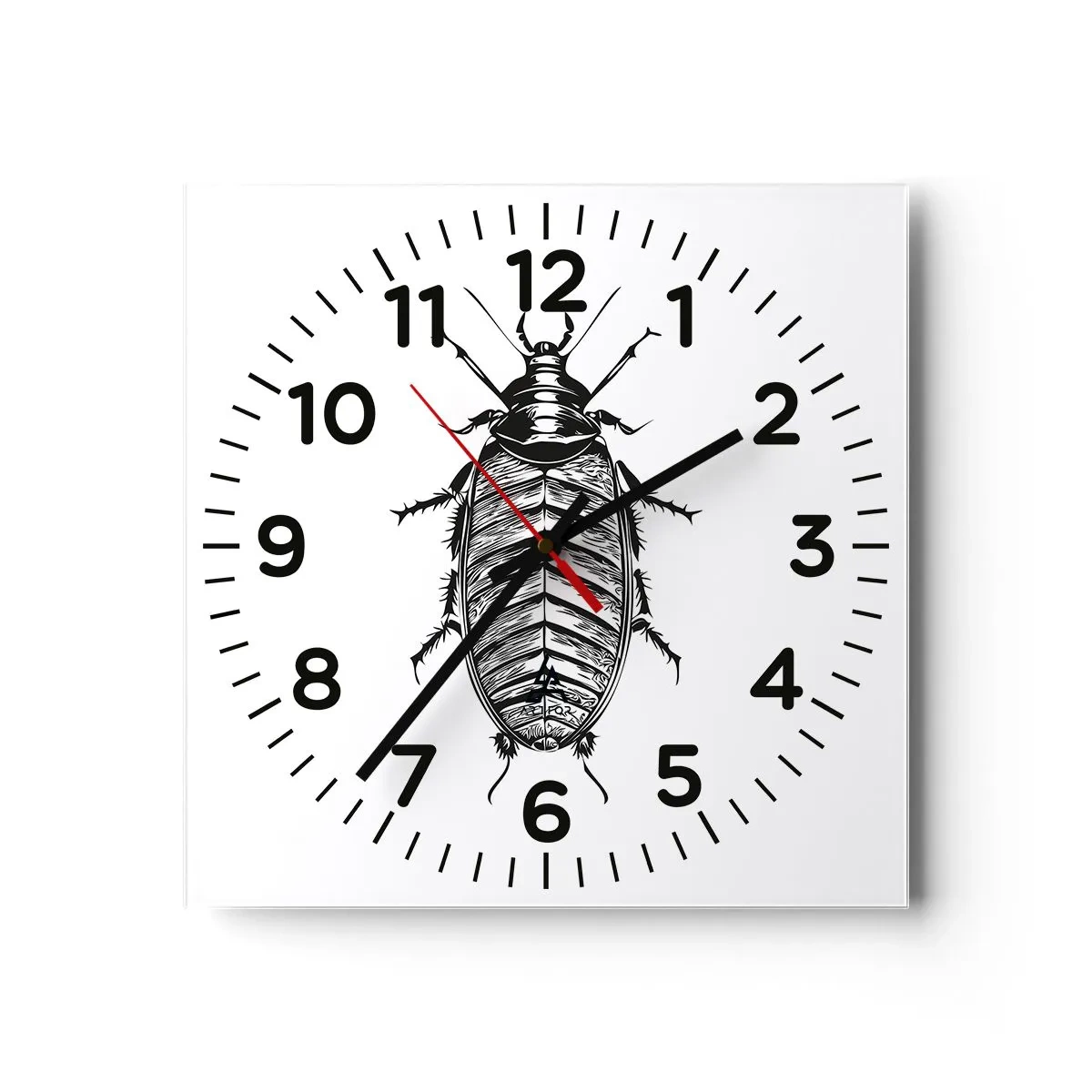 Horloge murale - Pendule murale - Quel spécimen! - 40x40 cm