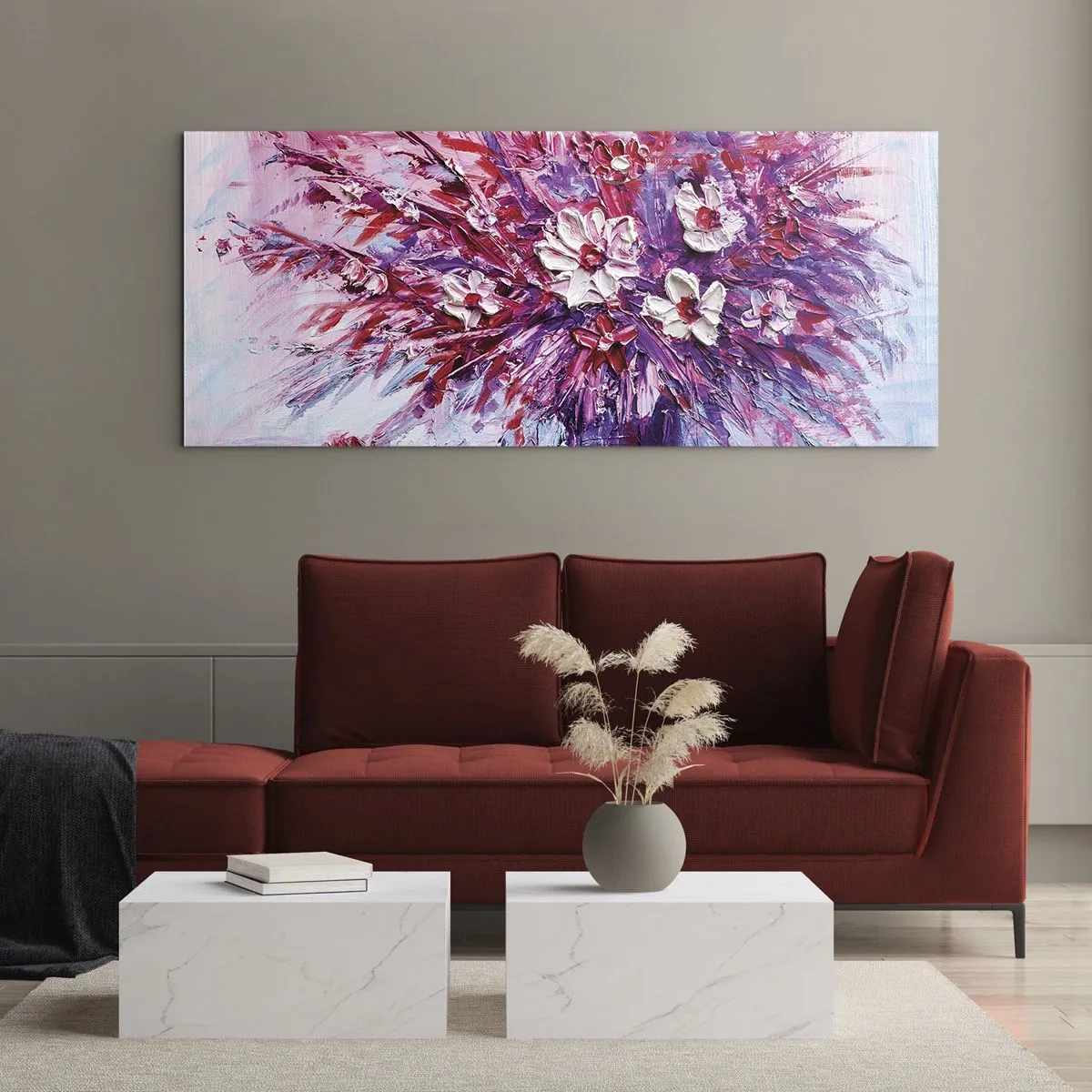 Impression sur verre - Image sur verre - Innocence et passion - 100x40 cm
