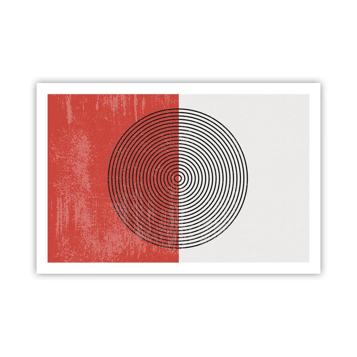 Affiche - Poster - Dans le mille - 91x61 cm