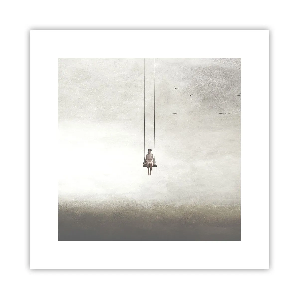 Affiche - Poster - Enfant en nous - 30x30 cm