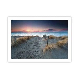 Affiche - Poster - Tu as versé l'éclat de l'arc-en-ciel sur les flots - 70x50 cm