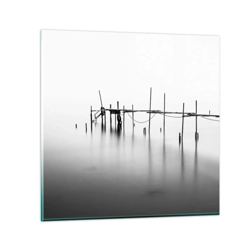 Impression sur verre - Image sur verre - Et s'il n'y avait pas de monde ? - 30x30 cm