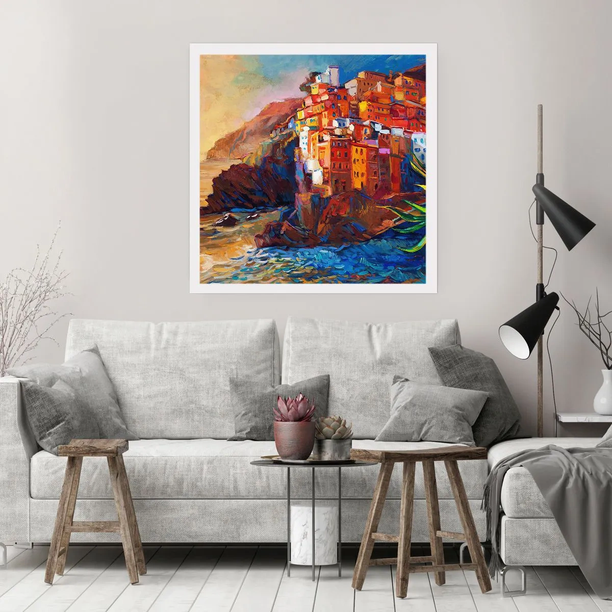 Affiche - Poster - Climats italien - 40x40 cm