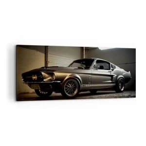 Impression sur toile - Image sur toile - Retour dans le passé - 100x40 cm