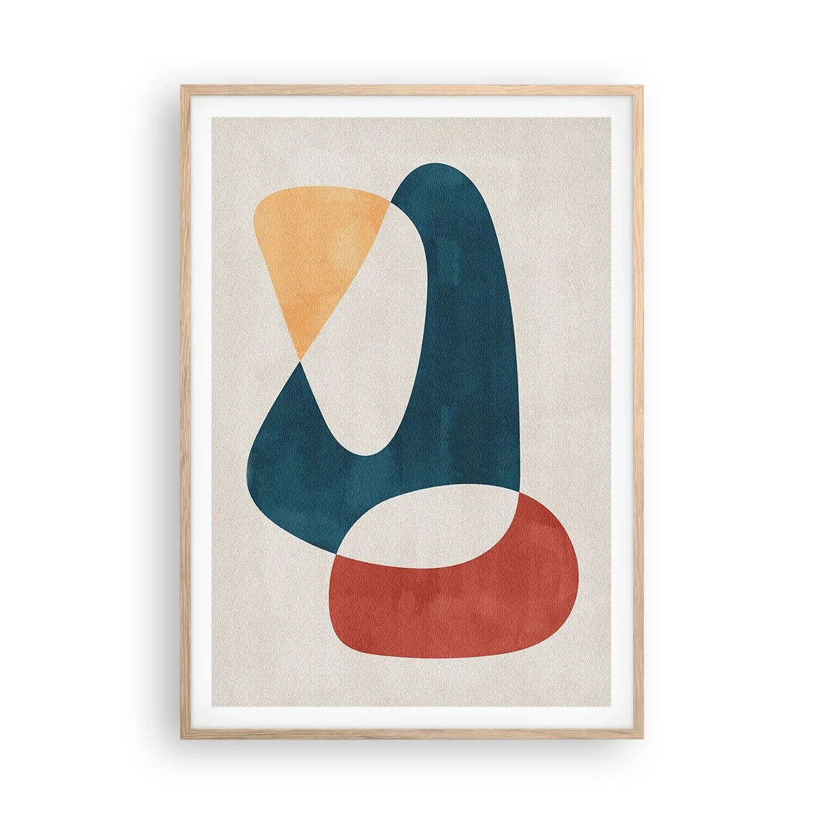 Affiche dans un chêne clair - Poster - Influences et métamorphoses - 70x100 cm