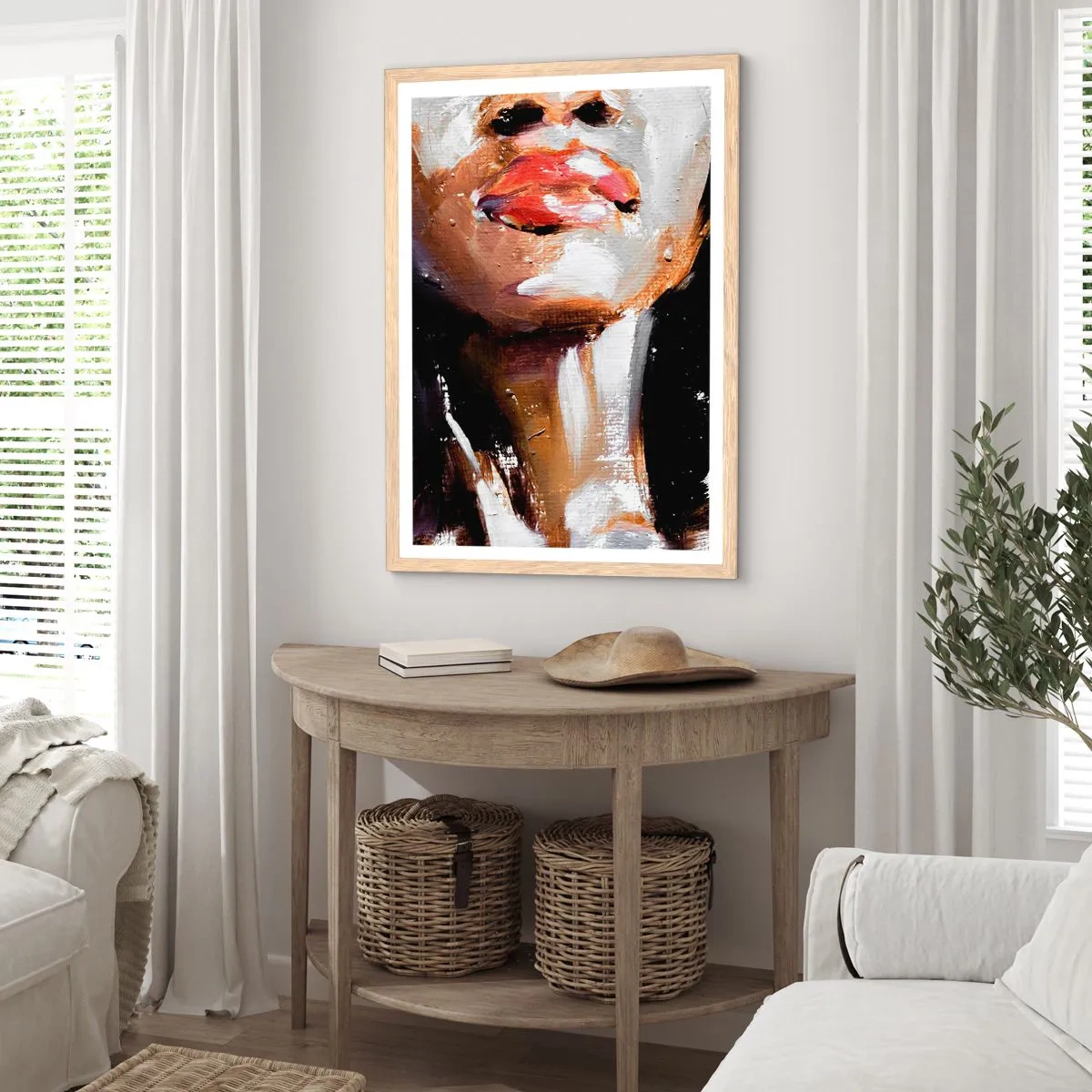 Affiche dans un chêne clair - Poster - Fierté sans préjugés - 30x40 cm