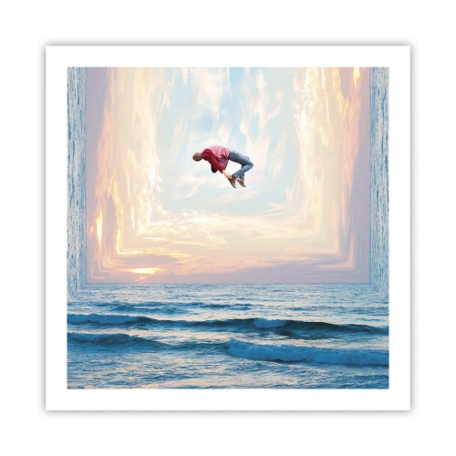 Affiche - Poster - Vers une autre dimension - 60x60 cm