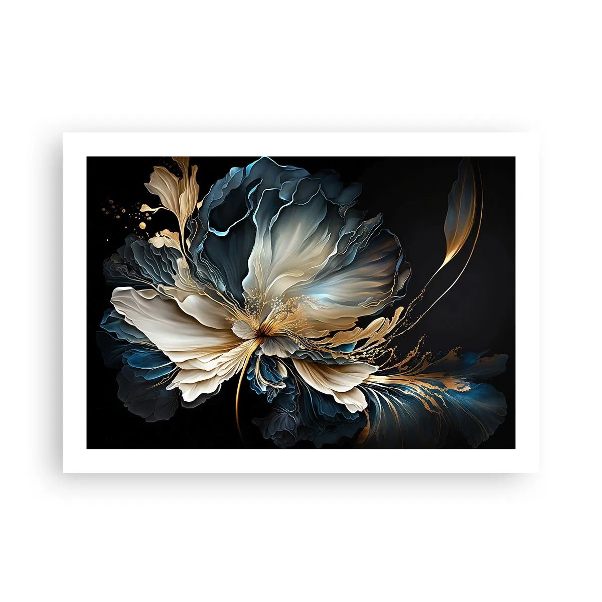 Affiche - Poster - Fleur de fougère de conte de fées - 70x50 cm