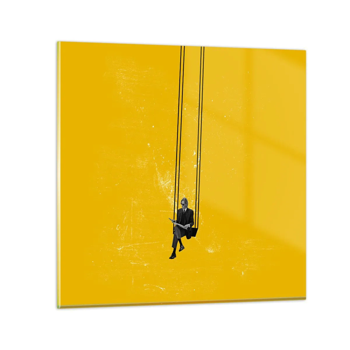 Impression sur verre - Image sur verre - Un jour comme tous les jours - 50x50 cm