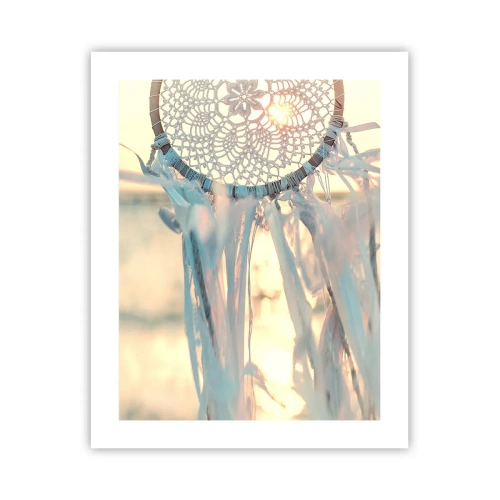 Affiche - Poster - Totem en dentelle - 40x50 cm