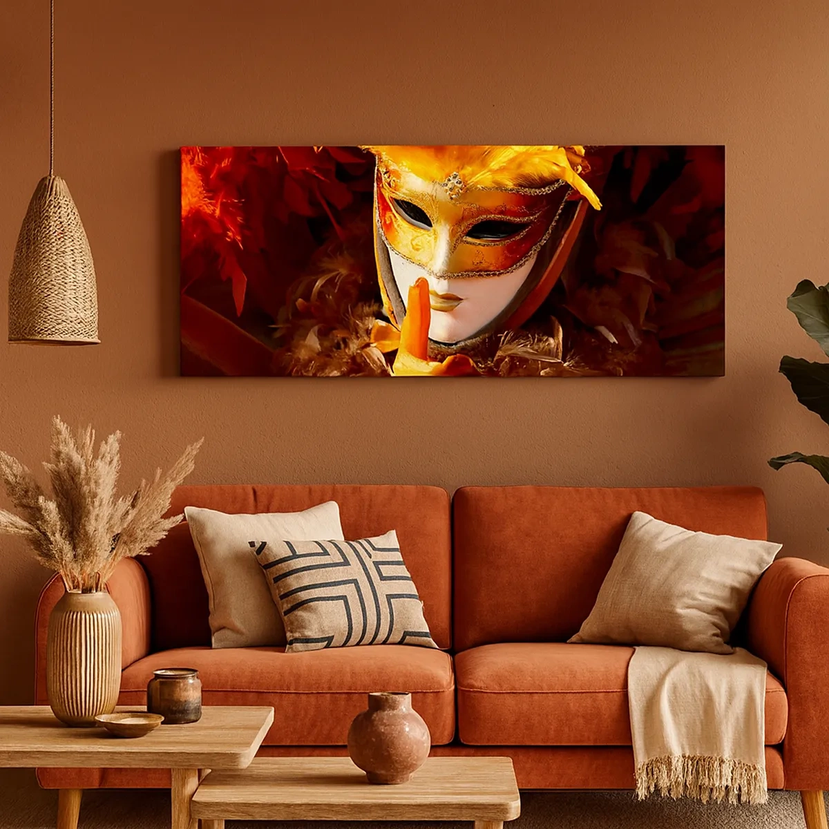 Impression sur toile - Image sur toile - Le secret est une partie du jeu - 30x30 cm