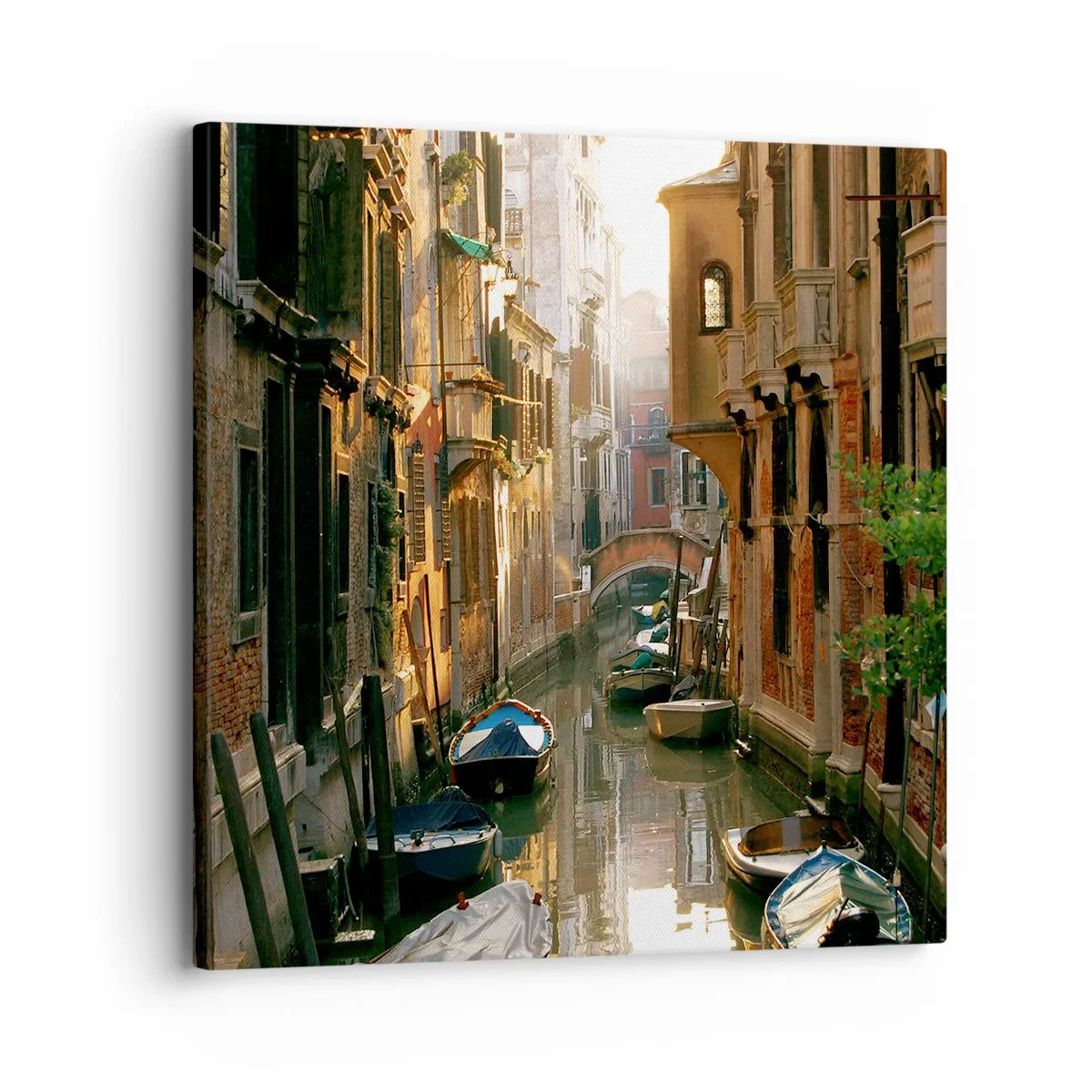 Impression sur toile - Image sur toile - Dans une ruelle vénitienne - 30x30 cm