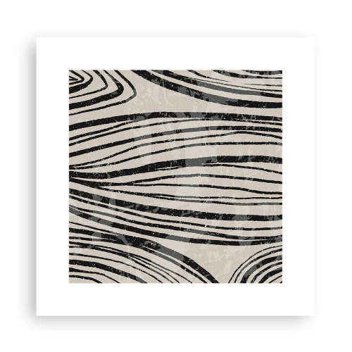 Affiche - Poster - Ligne de marécage - 30x30 cm