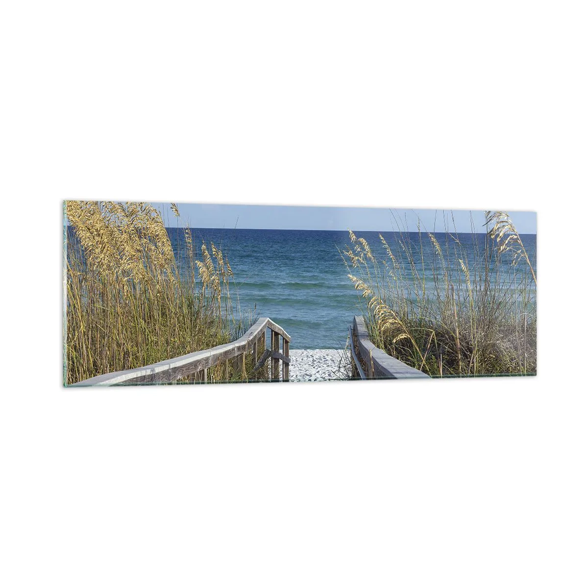 Impression sur verre - Image sur verre - Au soleil, sous le vent - 90x30 cm