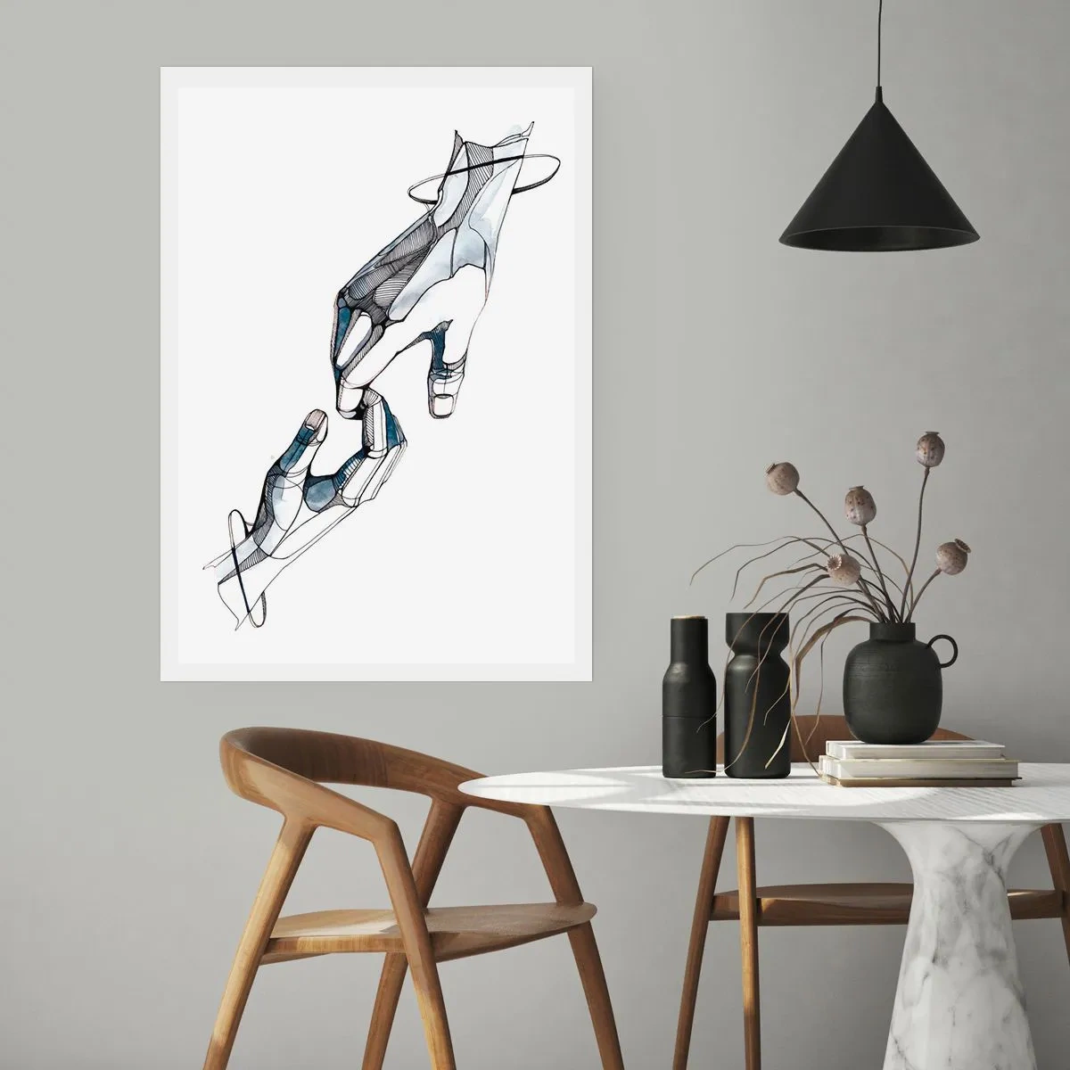 Affiche - Poster - Un bon geste - 30x40 cm