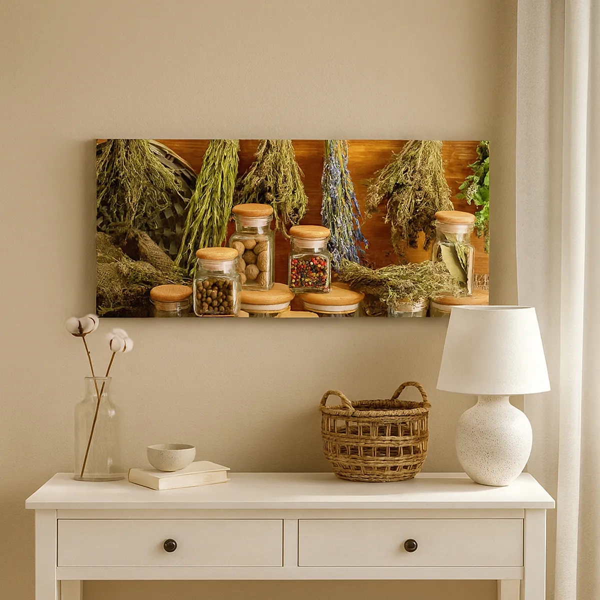 Impression sur toile - Image sur toile - Sortilèges de cuisine - 30x30 cm