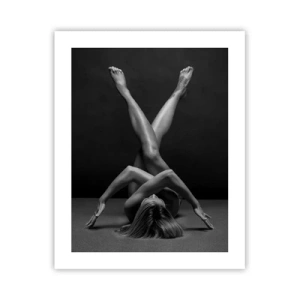 Affiche - Poster - Géométrie de la nudité - 40x50 cm