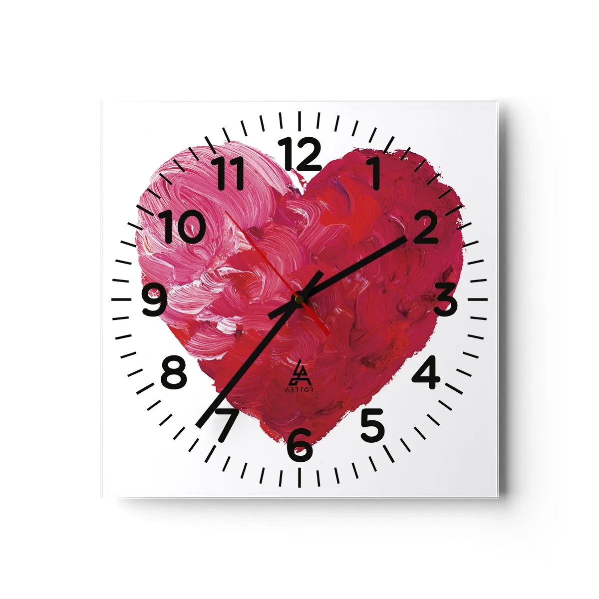 Horloge murale - Pendule murale - All you need is love - 40x40 cm