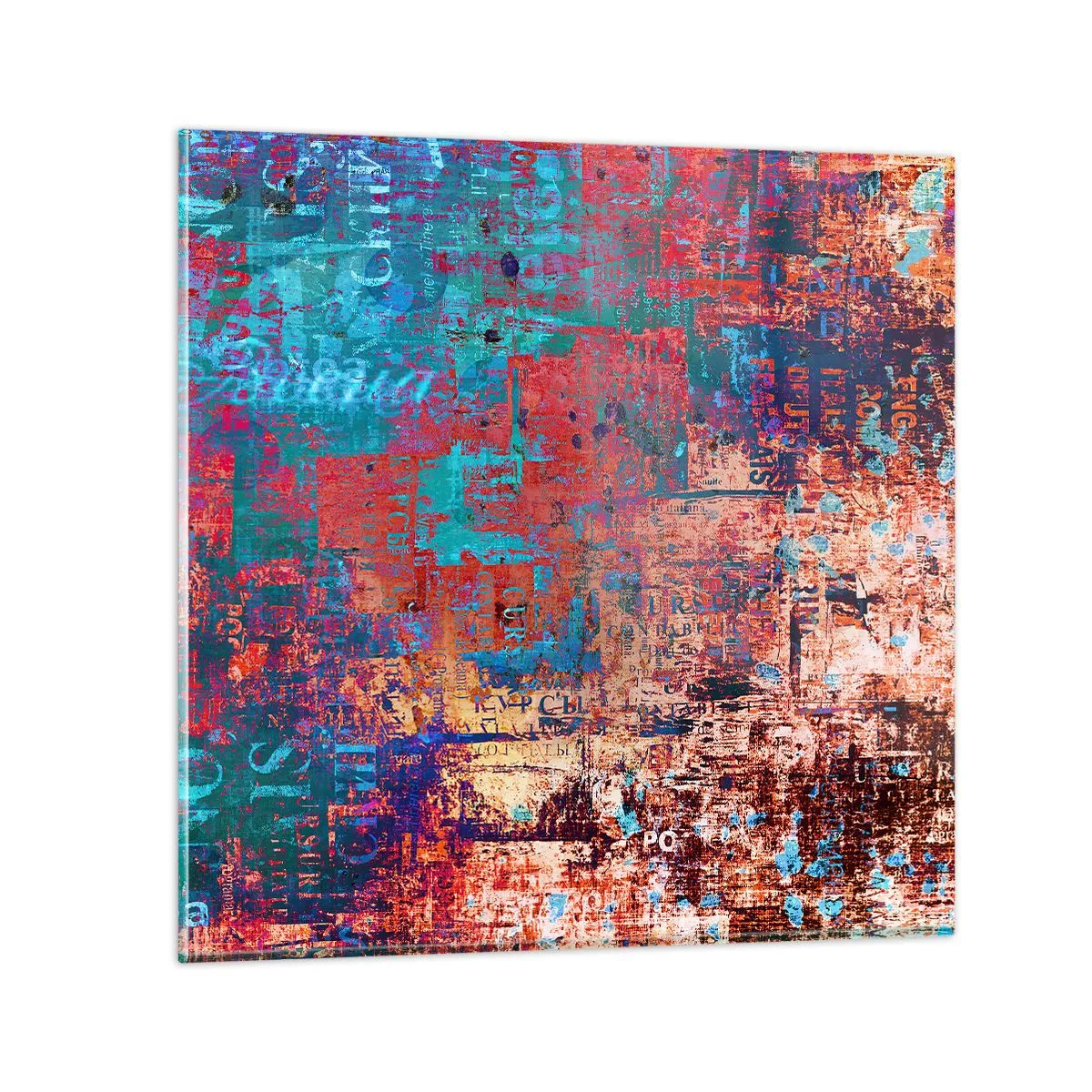 Impression sur verre - Image sur verre - Mémoire et oubli - 70x70 cm