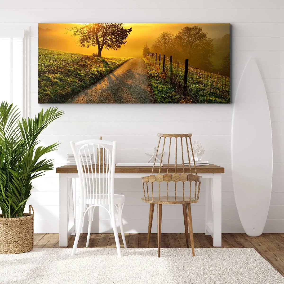 Impression sur toile - Image sur toile - Après-midi de miel - 100x40 cm