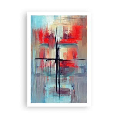 Affiche - Poster - Un paysage dans une dimension inconnue - 61x91 cm