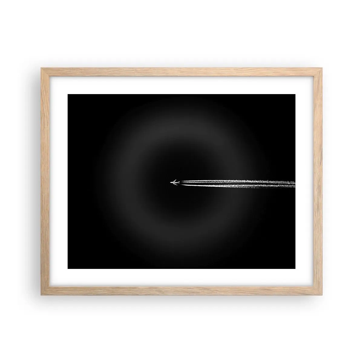Affiche dans un chêne clair - Poster - Dans une autre dimension - 50x40 cm