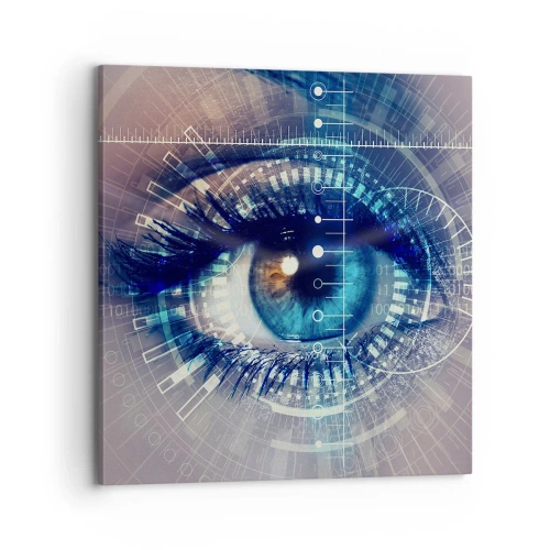 Impression sur toile - Image sur toile - Tu penses que tu me connais - 70x70 cm