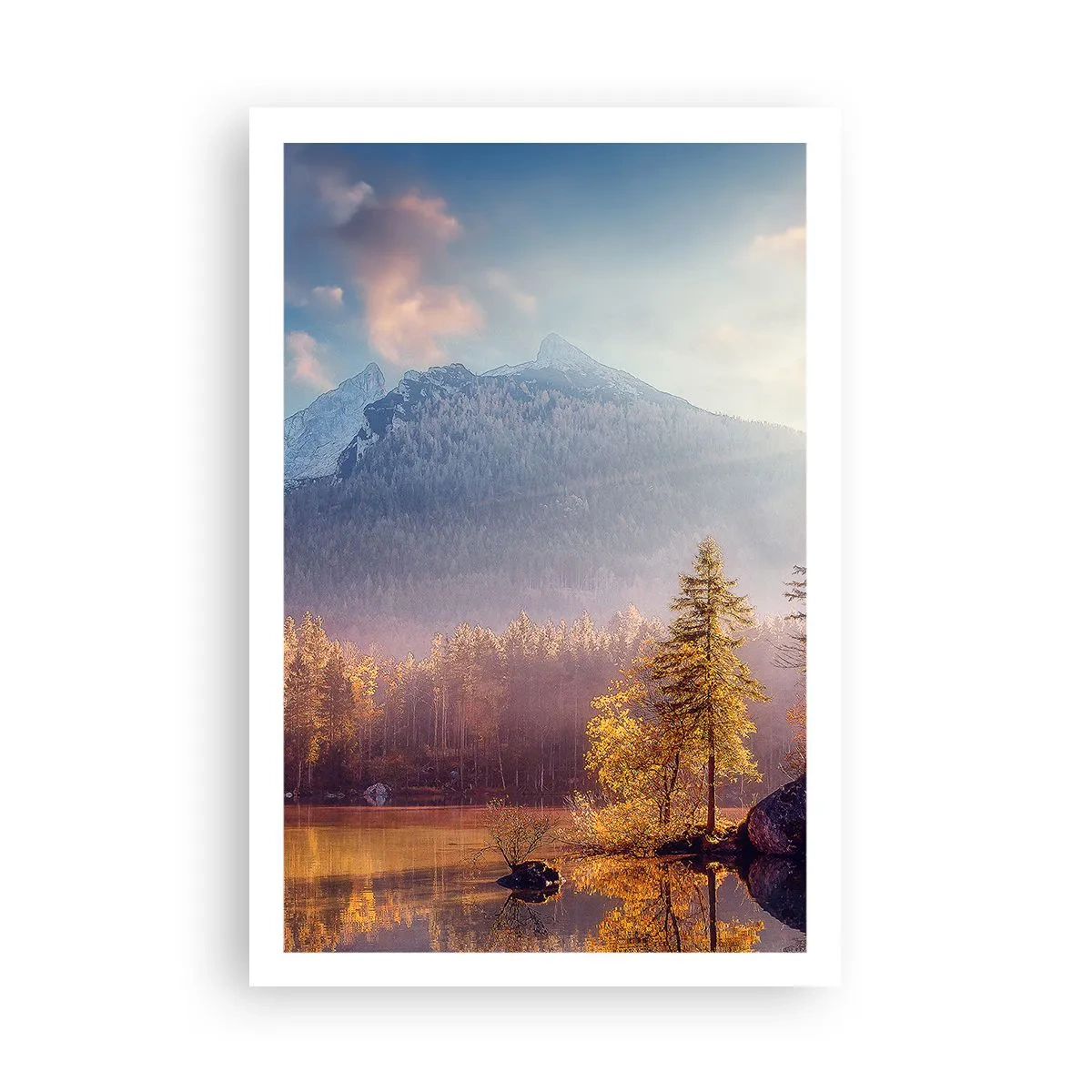 Affiche - Poster - Dans les montagnes et les vallées - 61x91 cm