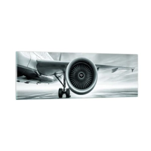 Impression sur verre - Image sur verre - Sent la force! - 90x30 cm