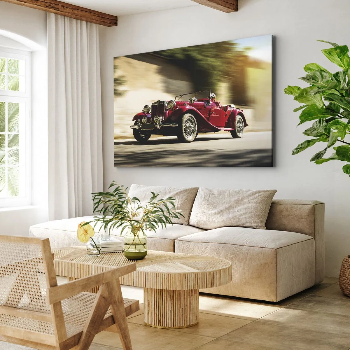 Impression sur toile - Image sur toile - Plus belle que Nike de Samothrace - 70x50 cm