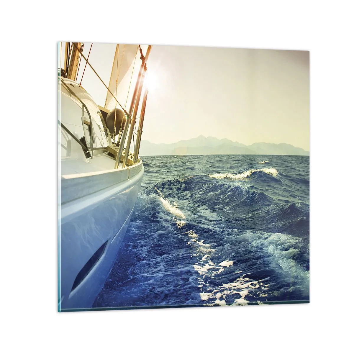 Impression sur verre - Image sur verre - Suite à l'aventure - 60x60 cm