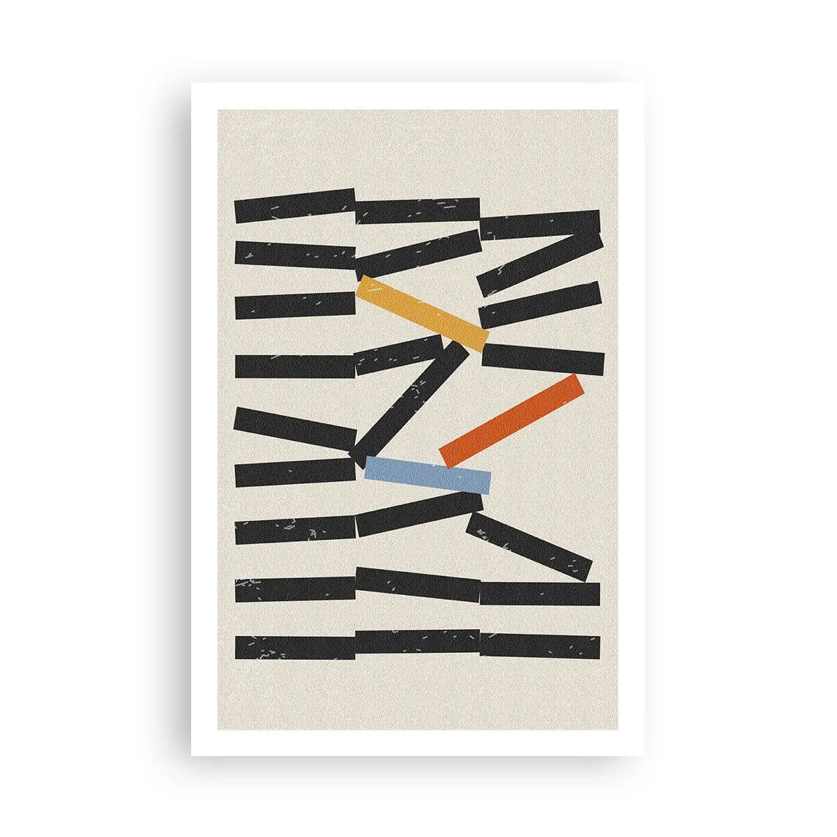 Affiche - Poster - Dominos – composition - 61x91 cm