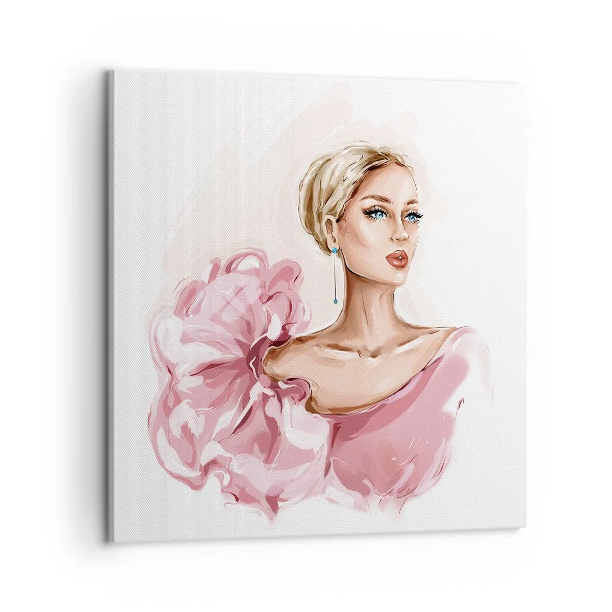 Impression sur toile - Image sur toile - Comme peinte... - 50x50 cm