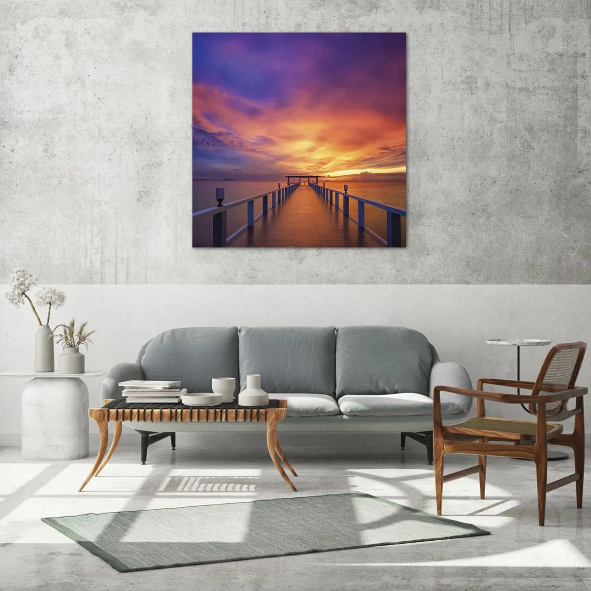 Impression sur verre - Image sur verre - Sans fin - 30x30 cm