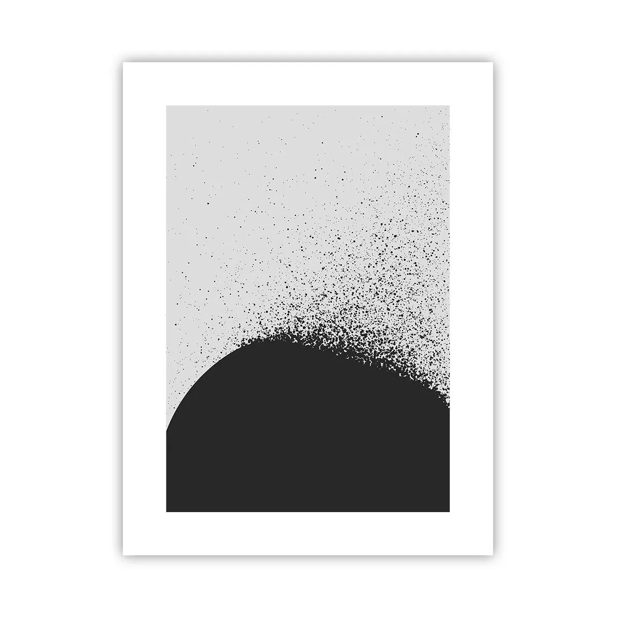 Affiche - Poster - Mouvement des molécules - 30x40 cm