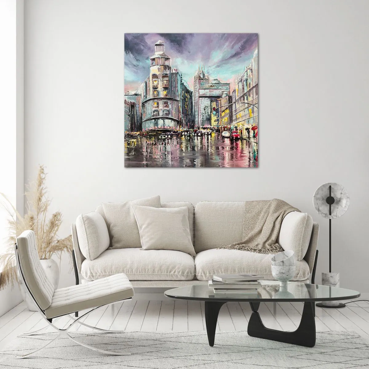 Impression sur verre - Image sur verre - Ce sera une soirée réussie - 70x70 cm