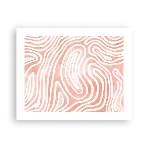 Affiche - Poster - Dans le labyrinthe de corail - 50x40 cm