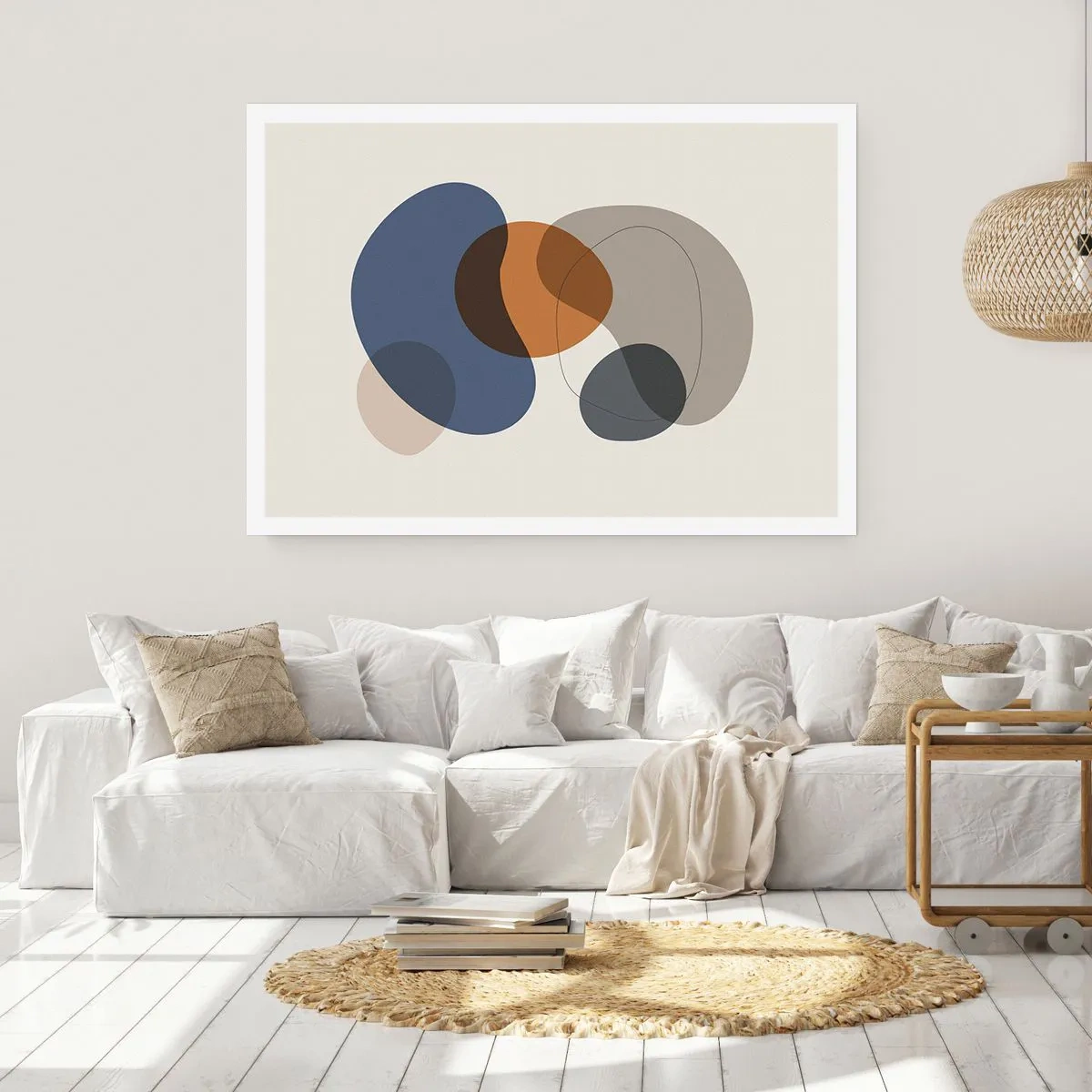 Affiche - Poster - Gouttes de couleur - 50x40 cm