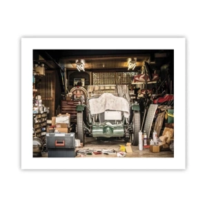 Affiche - Poster - Retour vers le passé - 50x40 cm