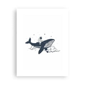 Affiche - Poster - Aventure spatiale - 30x40 cm