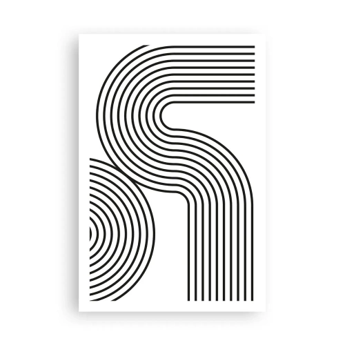 Affiche - Poster - En plein virage - 61x91 cm