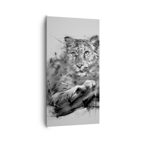 Impression sur toile - Image sur toile - Oui, j'écoute attentivement - 65x120 cm