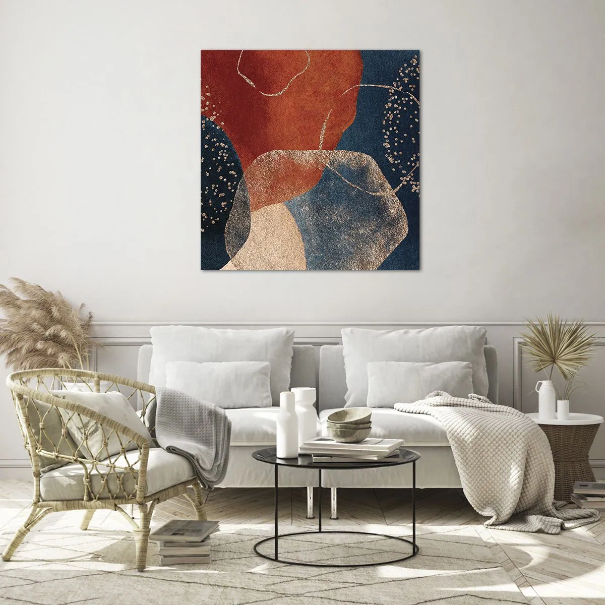 Impression sur verre - Image sur verre - La légèreté de l'être - 70x70 cm