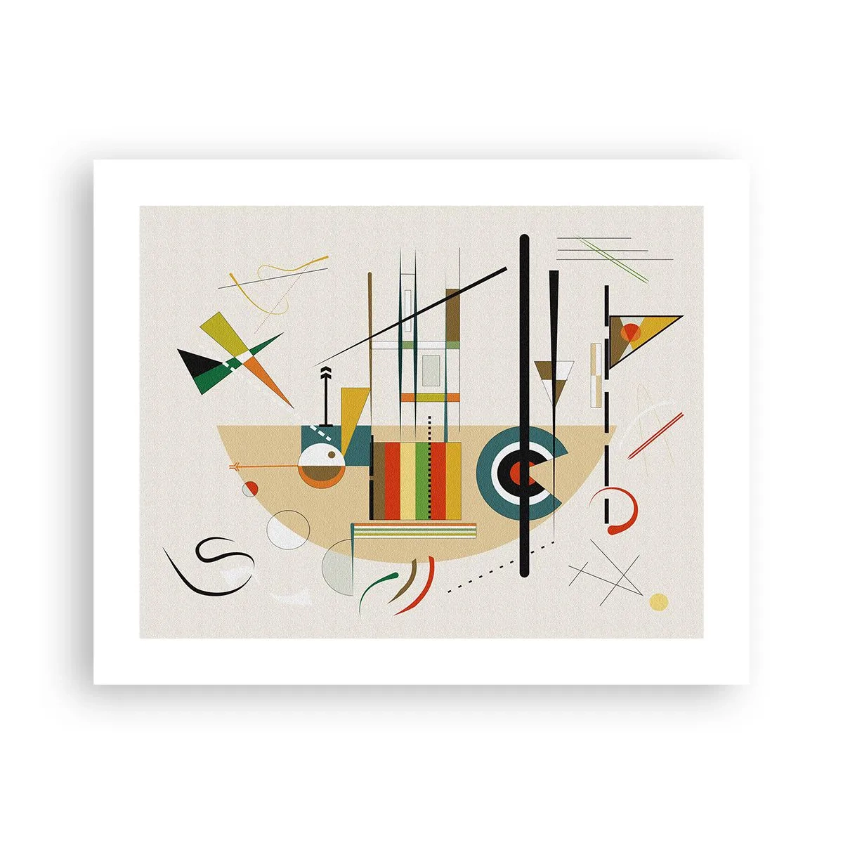 Affiche - Poster - Et le monde s’amuse - 50x40 cm