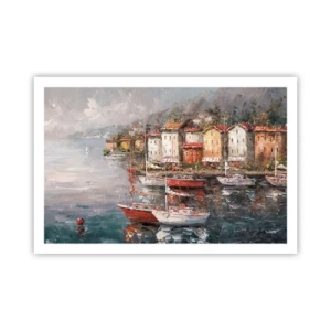Affiche - Poster - Havre romantique - 91x61 cm