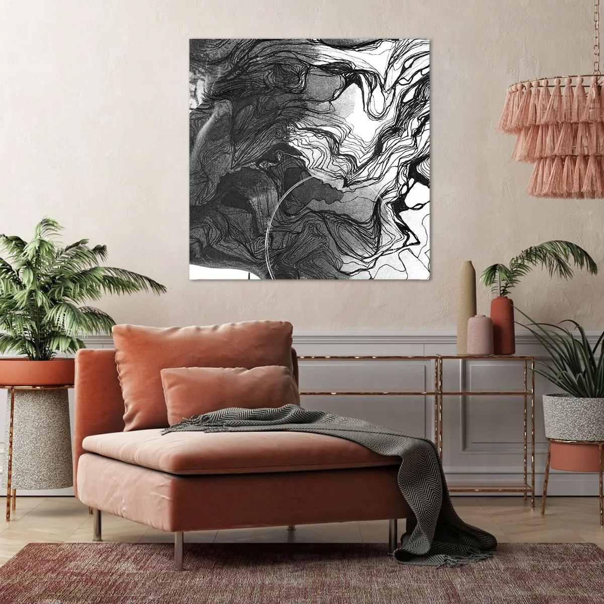 Impression sur toile - Image sur toile - Emmêlé dans les rêves - 50x50 cm